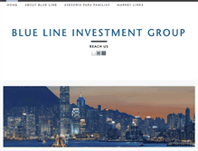 Tablet Screenshot of bluelineinv.com